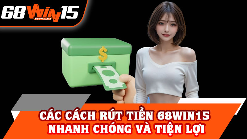 Các Cách Rút Tiền 68win15 Nhanh Chóng và Tiện Lợi