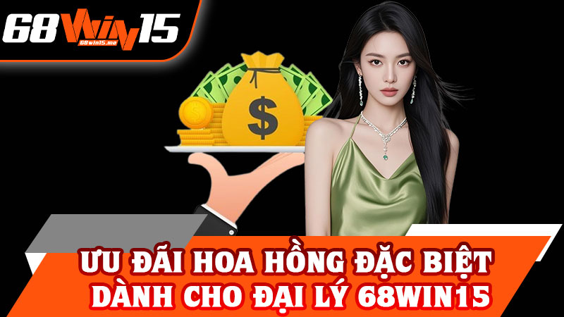 Ưu Đãi Hoa Hồng Đặc Biệt Dành Cho Đại Lý 68win15